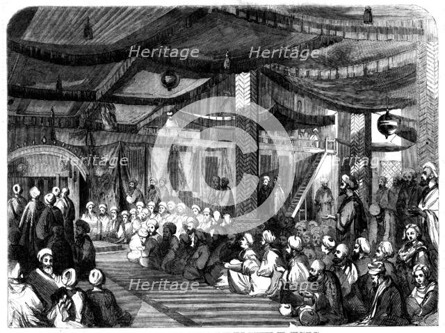 Shah Hamadan's Musjid, Cashmere - drawn by W. Carpenter, Jun., 1858. Creator: Unknown.