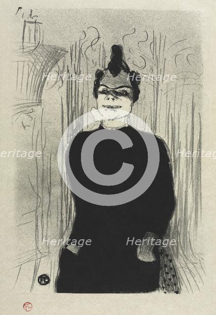 At the Gaieté Rochechouart: Nicolle, 1893. Creator: Henri de Toulouse-Lautrec (French, 1864-1901).