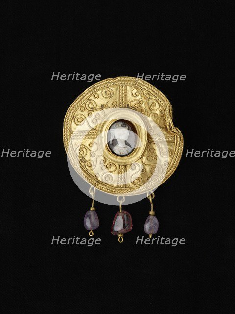 Brooch, 6th century. Artist: Unknown.