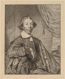 Portrait of a Seated Man, 1771. Creator: Johannes Kornlein.