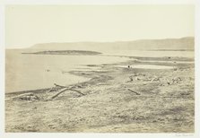 The North Shore of the Dead Sea, 1857. Creator: Francis Frith.