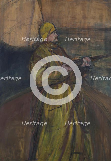 Maurice Joyant (1864-1930), 1900. Creator: Toulouse-Lautrec, Henri, de (1864-1901).