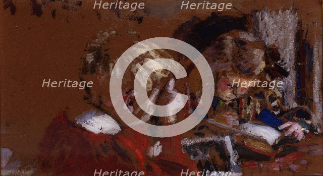 Children Reading. Artist: Bonnard, Pierre (1867-1947)