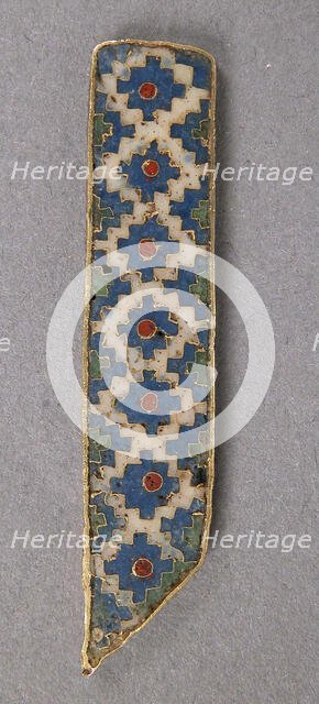 Element of a Border for an Icon Frame, Byzantine, 10th century. Creator: Unknown.