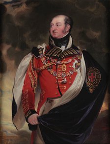Portrait of Prince Frederick Augustus, Duke of York and Albany (1763-1827), 1821. Creator: Bone, Henry (1755-1834).