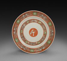 Plate, 1785-1800. Creator: Unknown.