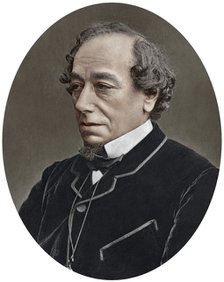 Benjamin Disraeli, Earl of Beaconsfield, British Conservative Prime Minister, 1881.Artist: Lock & Whitfield