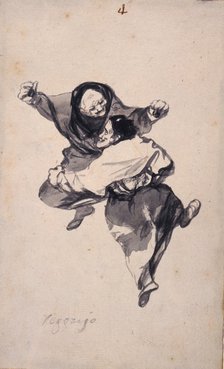 Mirth (Regozijo). Album Witches and Old Women, ca 1820.