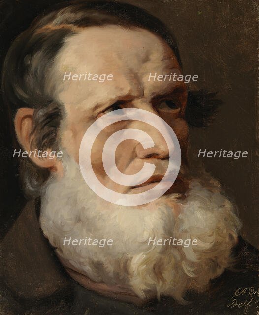 Study Head, 1854. Creator: Karl Anders Ekman.