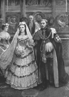 'The Marriage of the Prince of Wales with Princess Alexandra of Denmark..., Windsor, 1863', (1901). Creator: Unknown.