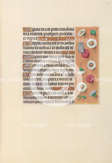 Hours of Queen Isabella the Catholic, Queen of Spain: Fol. 104r, c. 1500. Creator: Master of the First Prayerbook of Maximillian (Flemish, c. 1444-1519); Associates, and.