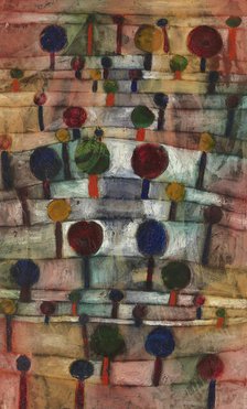 Rhythmic tree landscape, 1920. Creator: Klee, Paul (1879-1940).