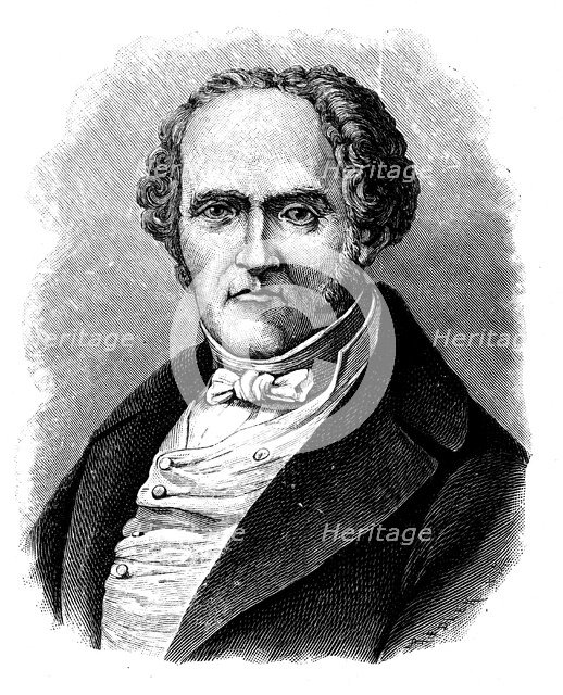Charles Fourier, French social theorist. Artist: Unknown