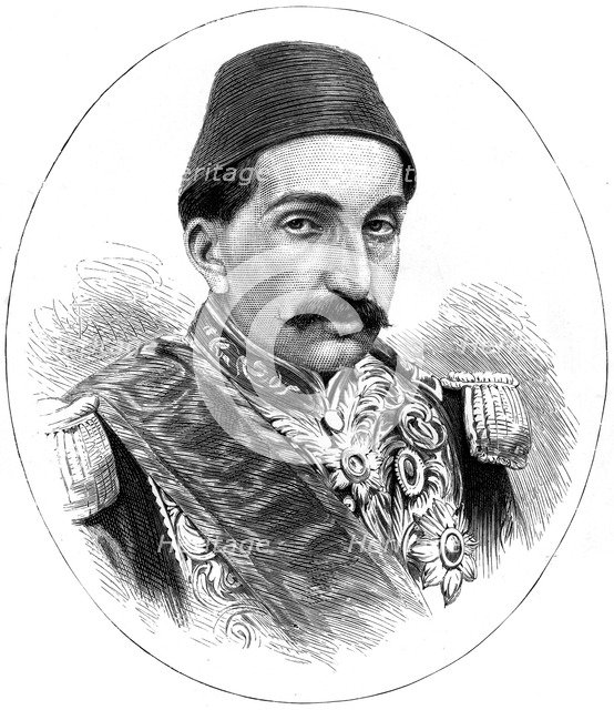 Abdul Hamid II, Sultan of Turkey, 19th century. Artist: Unknown
