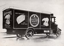 Lorry in Fox’s Glacier Mints livery, 1924. Artist: Unknown