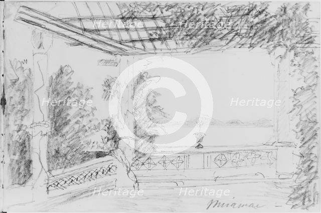 Sketchbook of Greek, Italian Islands, and Near East Subjects, 1904. Creator: Mary Newbold Sargent.