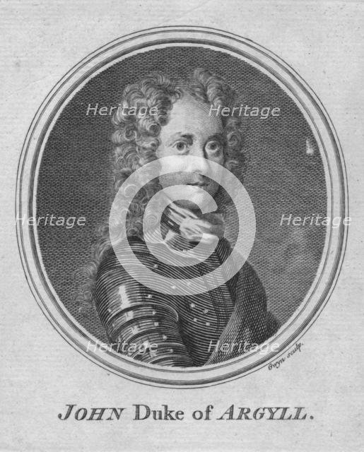 'John Duke of Argyll'. Creator: Gwyn.