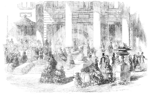 The Lord Lieutenant's Reception and Promenade, Dublin, 1856.  Creator: Unknown.