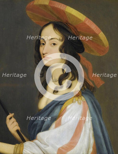 Self-portrait, c1650. Creator: Luise Hollandine; Princess of the Palatinate (1622-1709).