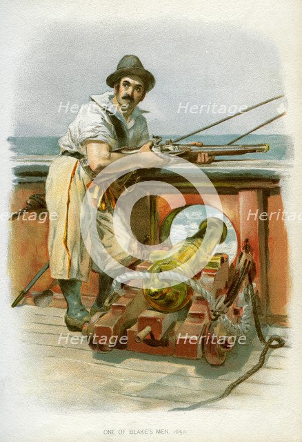 'One of Blake's Men', 1650 (c1890-c1893). Artist: Unknown