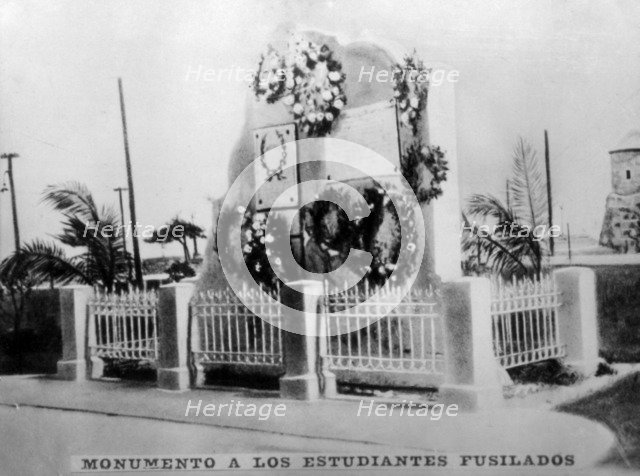 Monument to the Executed Students, (1901), 1920s. Artist: Unknown.