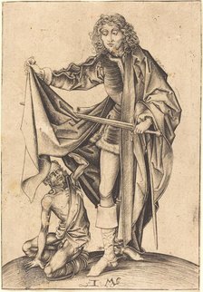 Saint Martin, c. 1480/1490. Creator: Israhel van Meckenem.