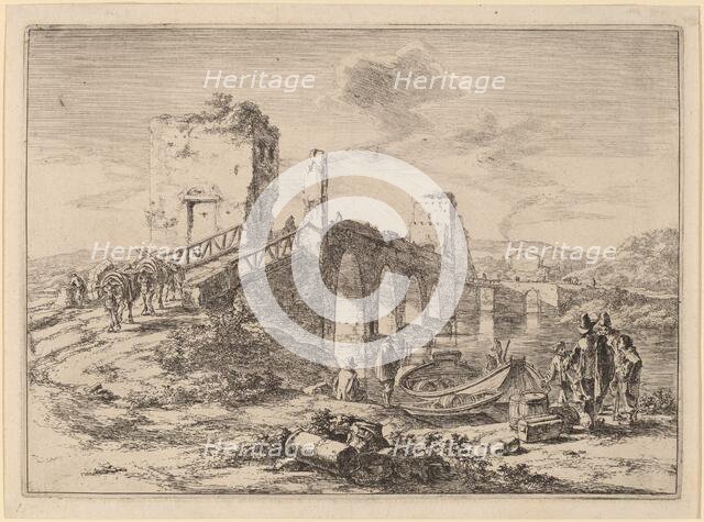 The Ponte Molle. Creator: Jan Dirksz Both.