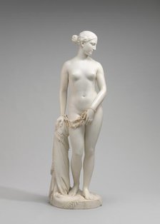 The Greek Slave, model 1841-1843, carved 1846. Creator: Hiram Powers.