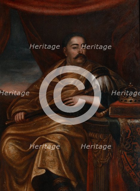 Portrait of John III Sobieski (1629-1696), King of Poland and Grand Duke of Lithuania. Artist: Tricius, Jan (ca 1620-ca 1692)