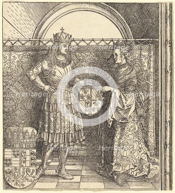 The Betrothal of Maximilian with Mary of Burgundy, 1511. Creator: Albrecht Durer.