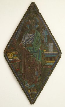 Plaque with Christ as Mediator, Mosan, 1150-60. Creator: Unknown.