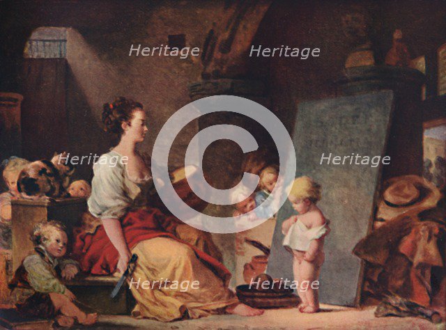 'Say Please (Dites donc s'il vous plait)', c1780, (1911). Artist: Jean-Honore Fragonard.