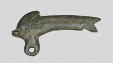 Amulet of a Shilbe Fish, Egypt, Late Period, Dynasty 26-31 (664-332 BCE). Creator: Unknown.