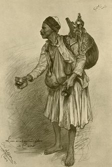 Lemonade-seller, Cairo, Egypt, 1898. Creator: Christian Wilhelm Allers.