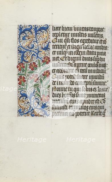 Book of Hours (Use of Rouen): fol. 123v, c. 1470. Creator: Master of the Geneva Latini (French, active Rouen, 1460-80).