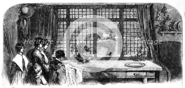 The Christmas Guest, 1854. Creator: Edmund Evans.