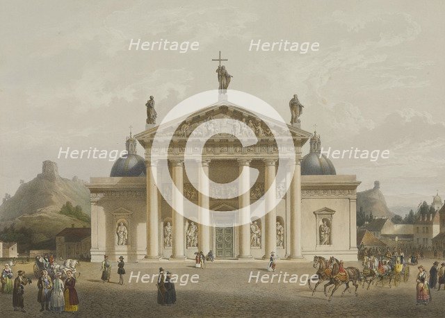The Cathedral Basilica of St Stanislaus and St Ladislaus of Vilnius, 1847.
