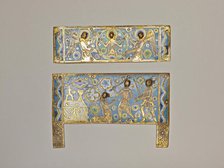 Plaques from a Reliquary Casket with the Martyrdom of a Saint, Limoges, 1200/50. Creator: Unknown.