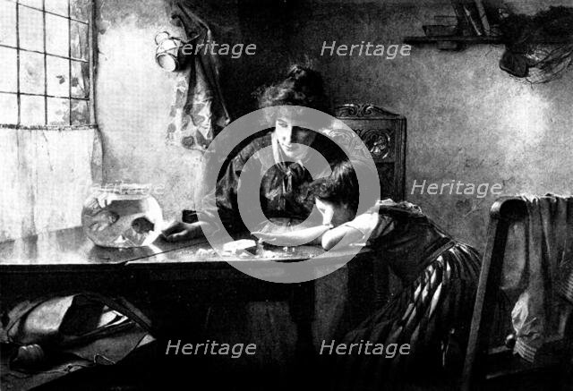 "Goldfish" - by Carlton A. Smith, R.I., 1895. Creator: Lascelles.