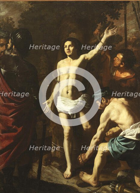 The Martyrdom of Saint Sebastian, 1630. Creator: Somer (Someren), Hendrick van (1607-1656).