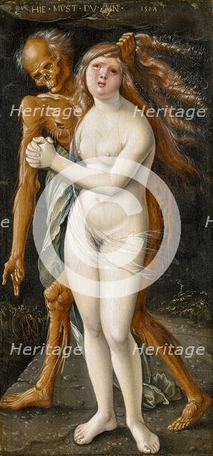 Death and the Maiden, 1517. Creator: Baldung (Baldung Grien), Hans (1484-1545).