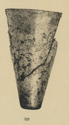Conical Beaker, Frankish, 4th-5th century. Creator: Unknown.