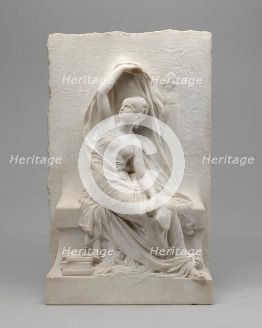 La Pensée, 1877/1891. Creator: Henri-Michel-Antoine Chapu.