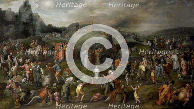 Allegory of Abuses by the Authorities of Church and State, 1570-1580. Creator: Gillis Mostaert.