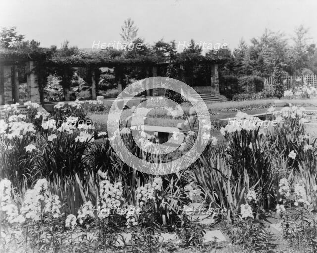 "Beacon Hill House," Arthur Curtiss James house, Beacon Hill Road, Newport, Rhode Island., 1917. Creator: Frances Benjamin Johnston.