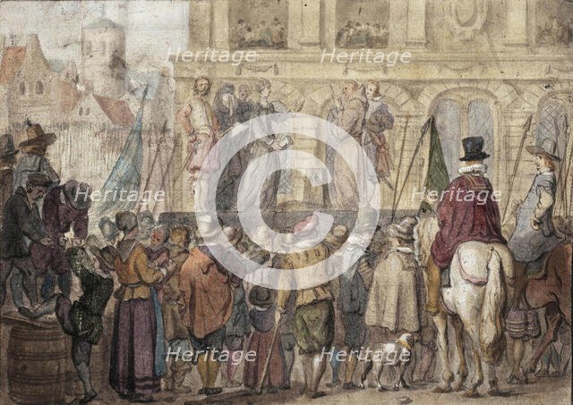 The Execution of Lady Jane Grey. Creator: Anonymous.