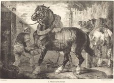 A French Farrier, 1821. Creator: Theodore Gericault.