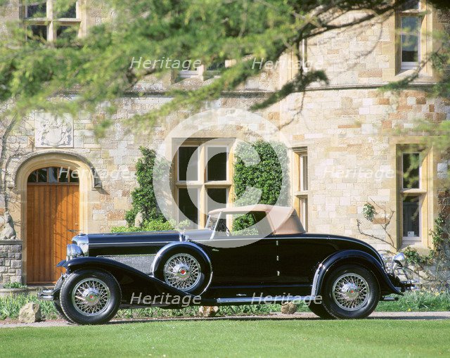 1933 Duesenberg SJ. Artist: Unknown.