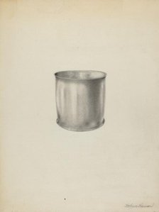 Silver Beaker, c. 1938. Creator: Holger Hansen.