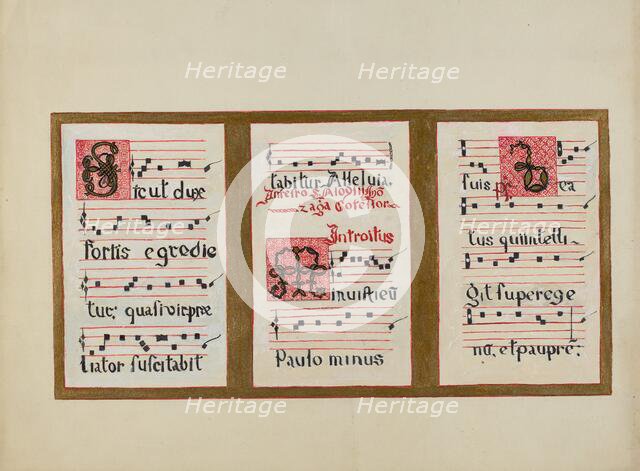 Mission Chant, c. 1936. Creator: Ann Gene Buckley.